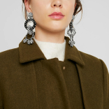 Ženski vuneni kaput Carla