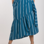 Ženska suknja Striped Poplin