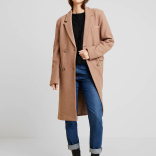 Ženski Vuneni Kaput Almond