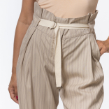 Ženske pantalone Otn striped tencel