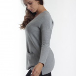 Ženski džemper Basic organic cotton