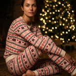 Ženske pantalone Xmas