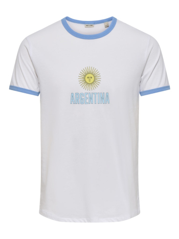 Muška bela majica Maradona