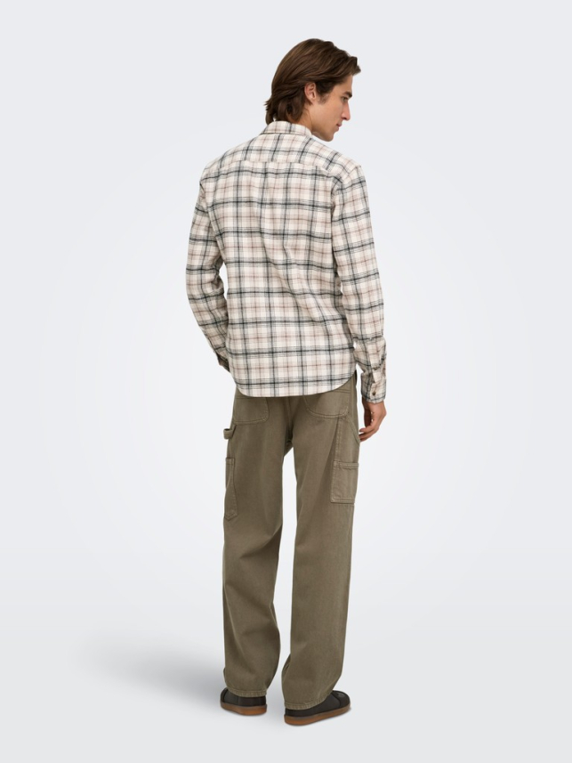 Muške braon pantalone Fade, fotografija 6
