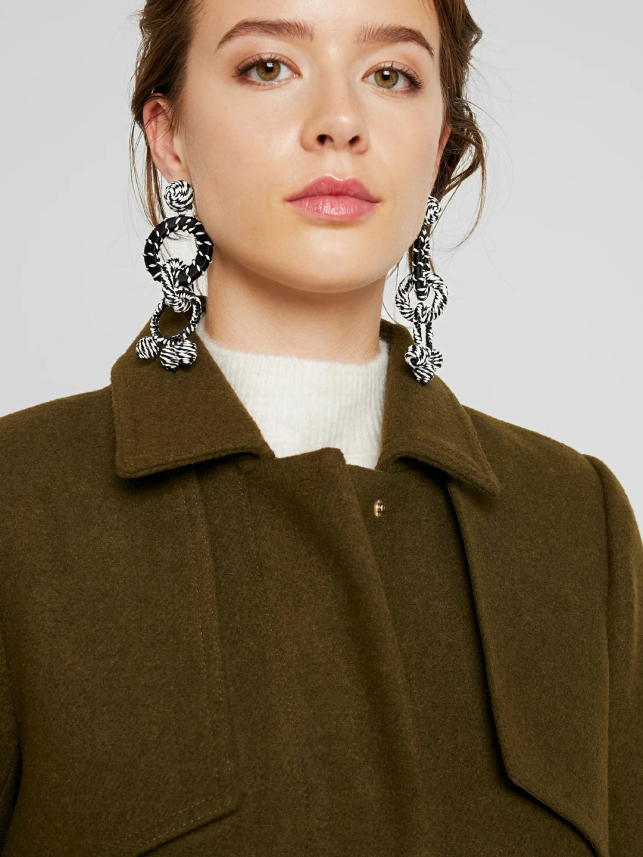 Ženski vuneni kaput Carla