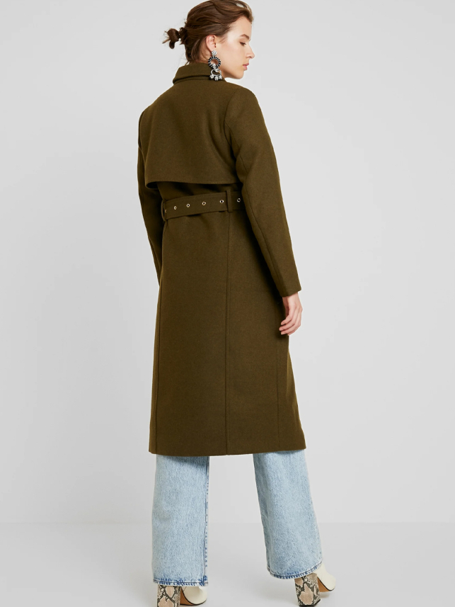 Ženski vuneni kaput Carla