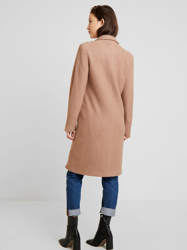 Ženski Vuneni Kaput Almond