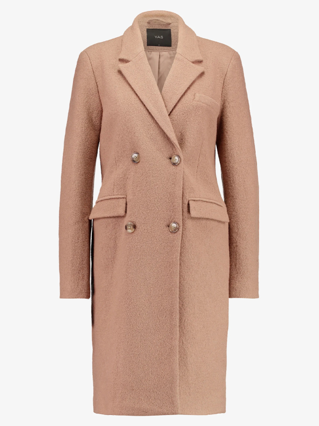 Ženski Vuneni Kaput Almond