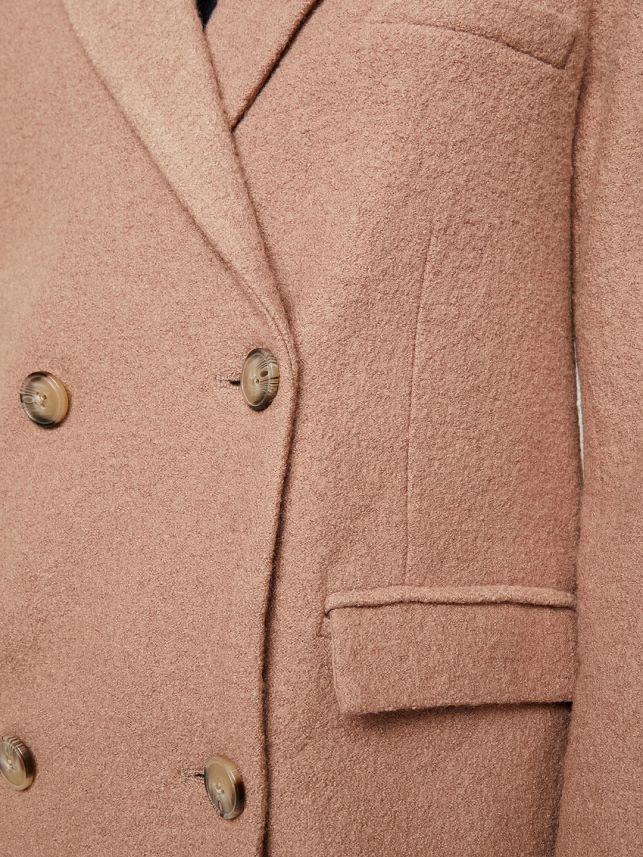 Ženski Vuneni Kaput Almond