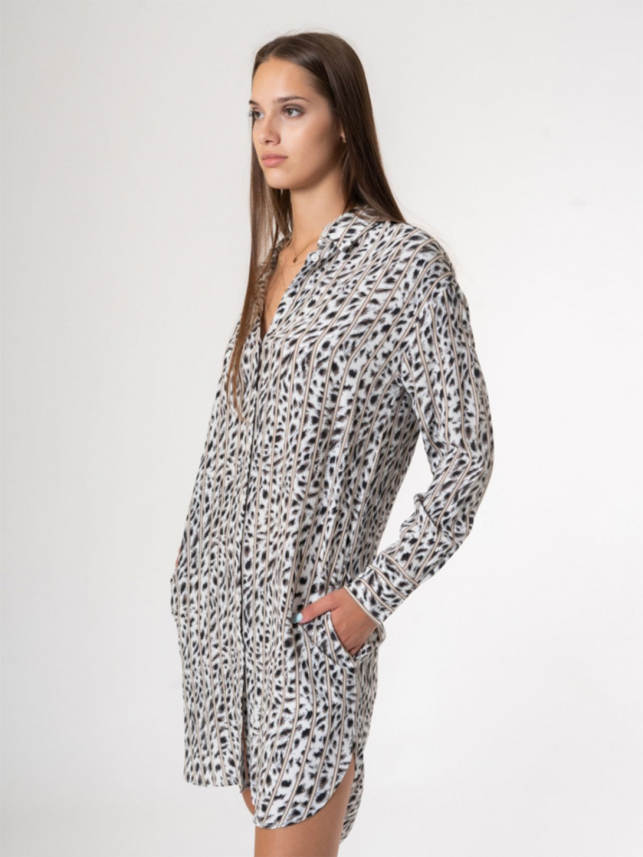 Ženska haljina Leopard