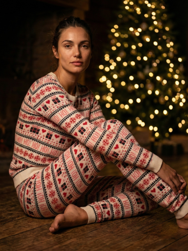 Ženske pantalone Xmas