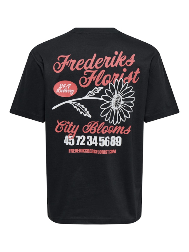 Muška crna majica Fred